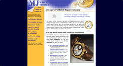 Desktop Screenshot of mjwatchservice.com